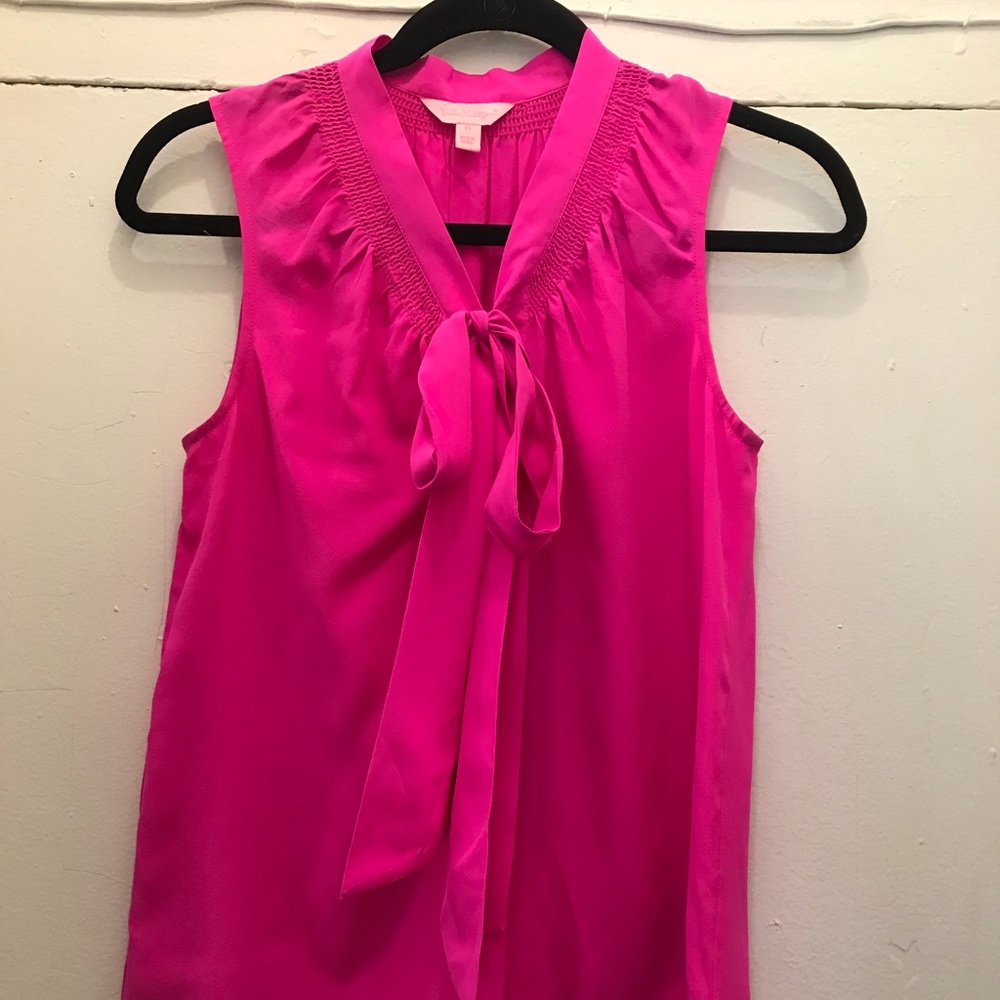 Lilly Pulitzer Silk Blouse XS